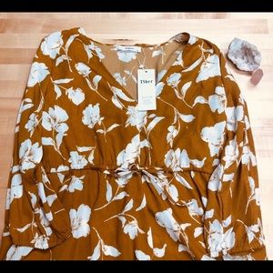 Mustard Autumn dress